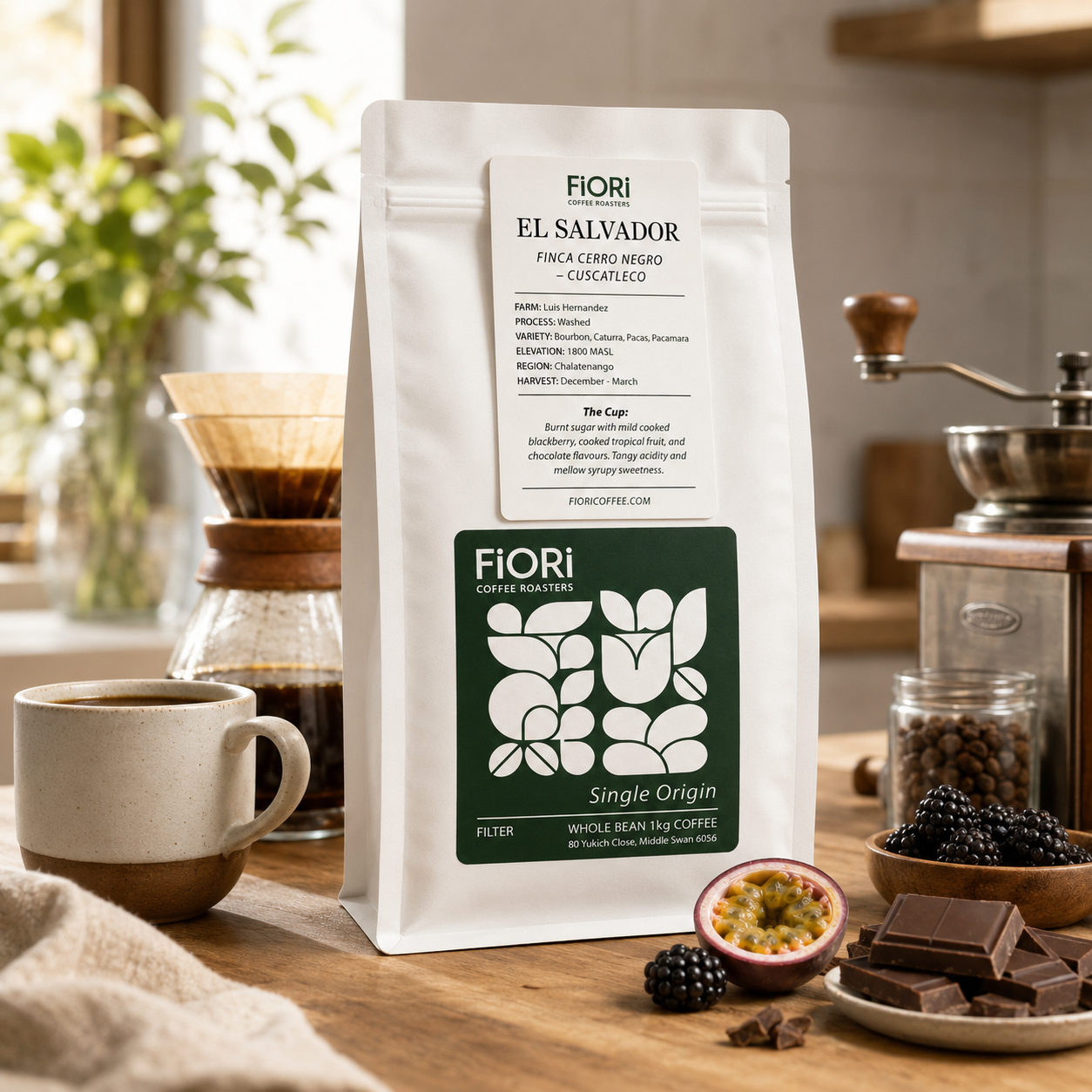 El Salvador Finca Cerro Negro Cuscatleco Single Origin Coffee