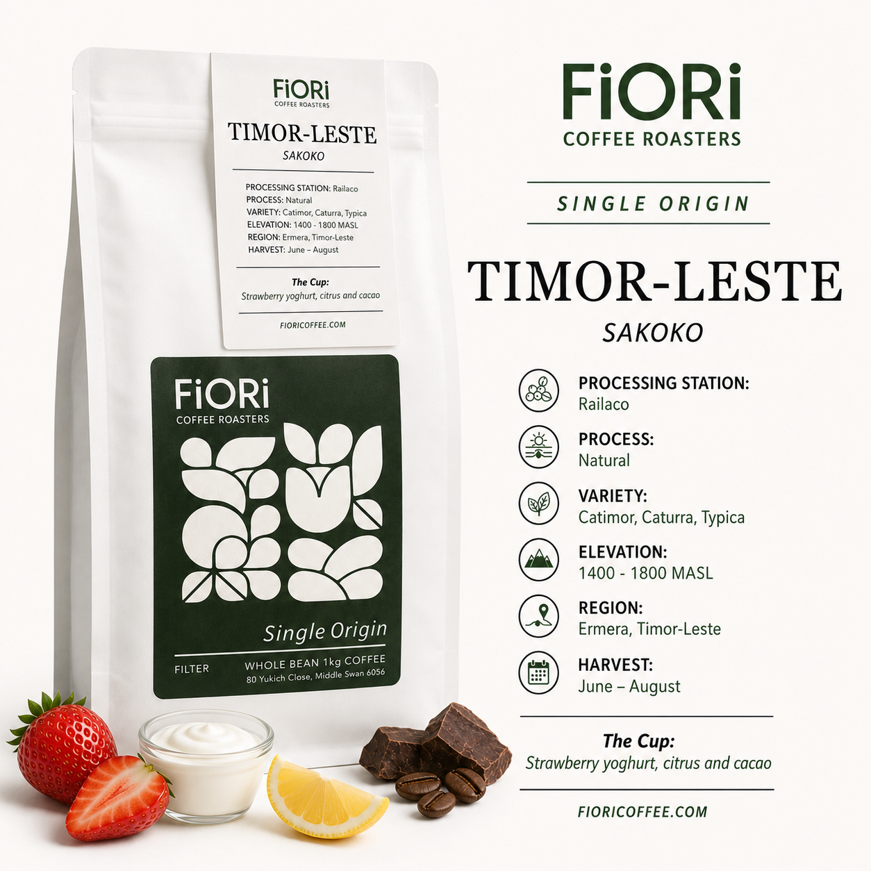 Timor-Leste Sakoko Single Origin Coffee
